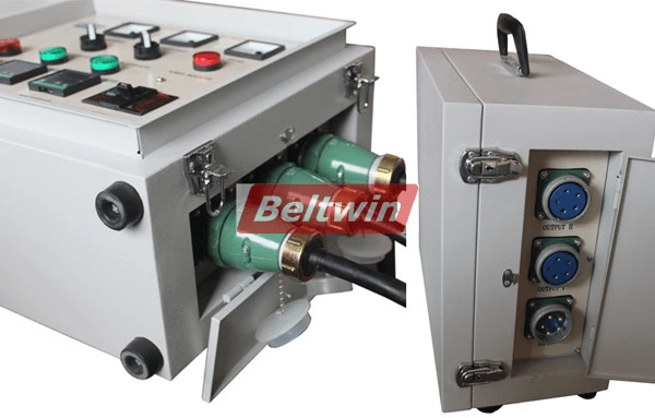 Presse de vulcanisation à chaud pour sacs à eau pour bandes transporteuses en caoutchouc DSLQ-II