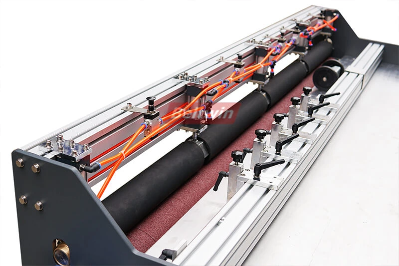 Découpeuse de bande transporteuse en PVC PU CA2000-3000, machine de découpe