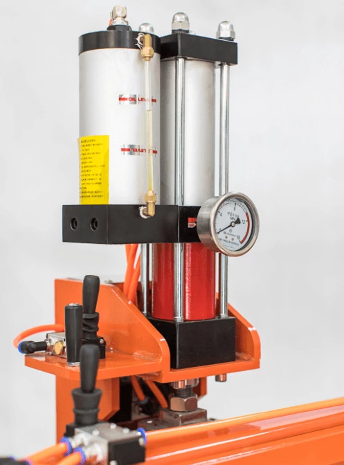 Perforateur semi-automatique de doigt de ceinture d'unité centrale de PVC TA1000-3000