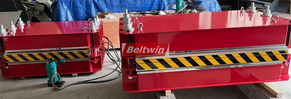 Cadre de vulcanisation Presse DSLQ-F | Équipement de vulcanisation pour bande transporteuse en caoutchouc