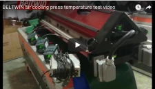 Test de température de la presse de refroidissement par air