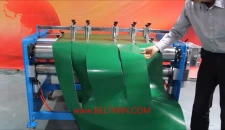 Coupe-bande transporteuse sans enrouleurs