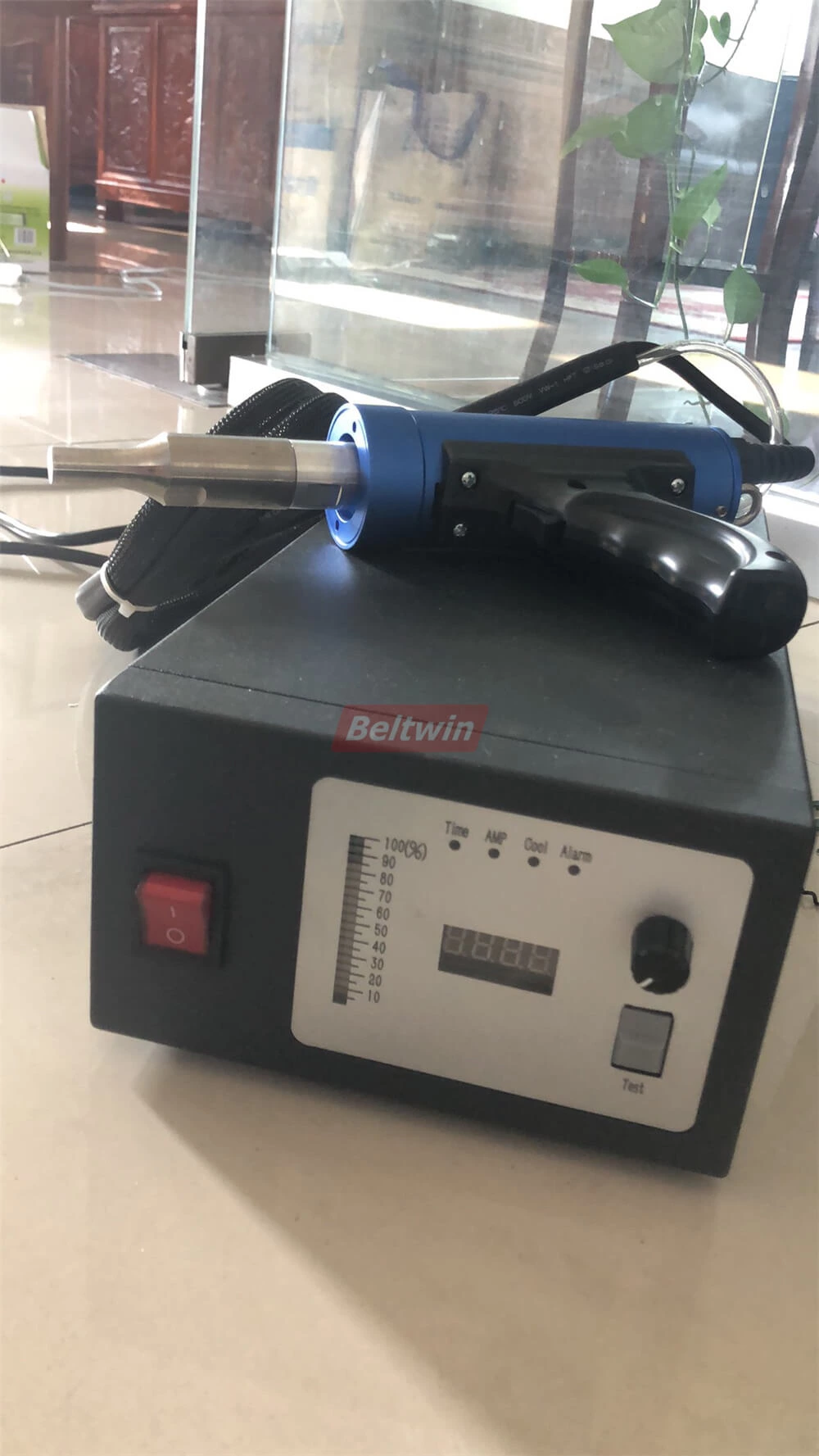 Pistolet chauffant Beltwin pour souder les doigts de la bande transporteuse