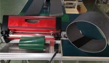 Comment épisser une courroie PVK par une presse à refroidissement par air et un poinçon automatique-2