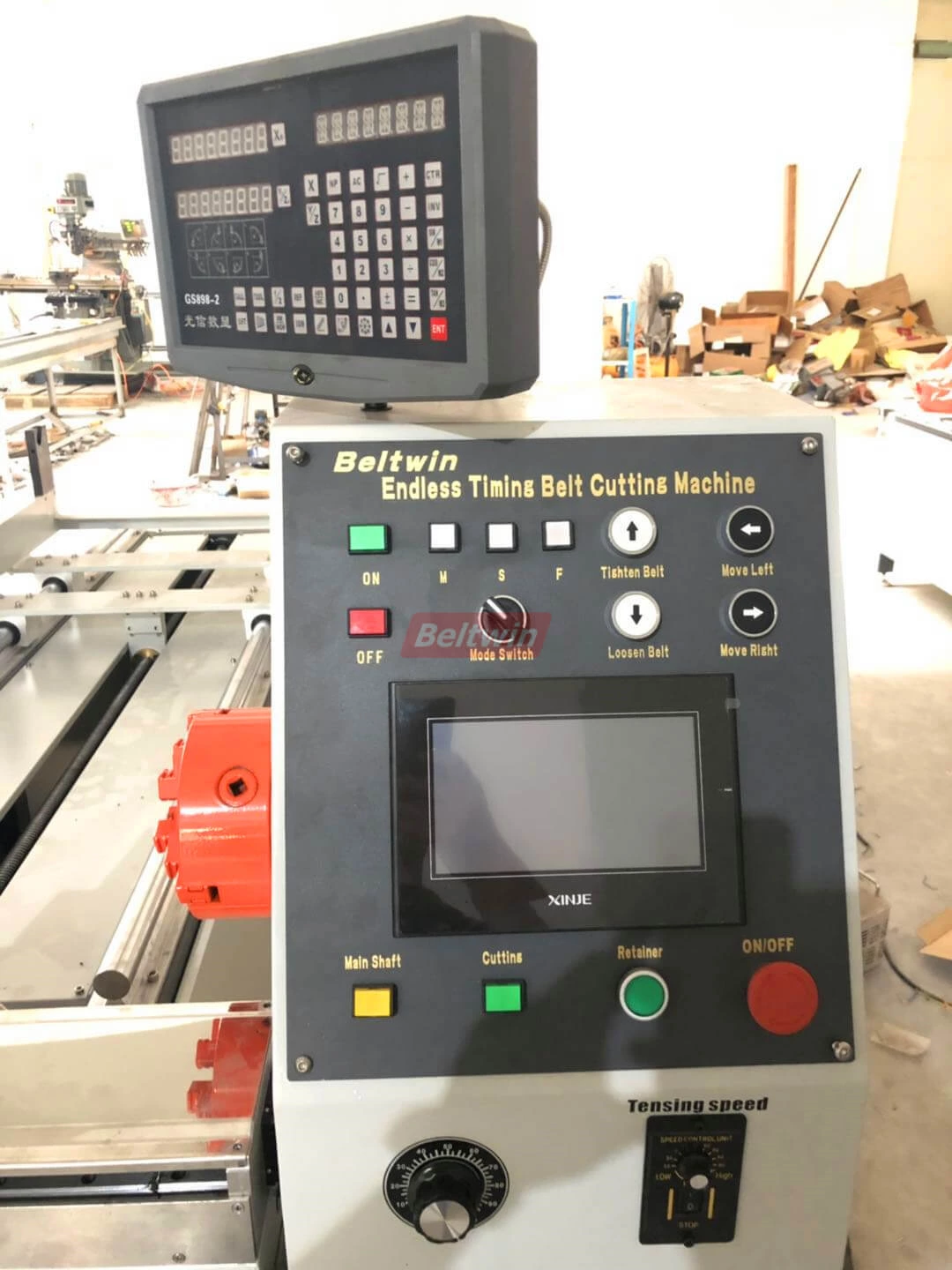 Découpeuse automatique de courroie de distribution avec la double puissance 120V/220V