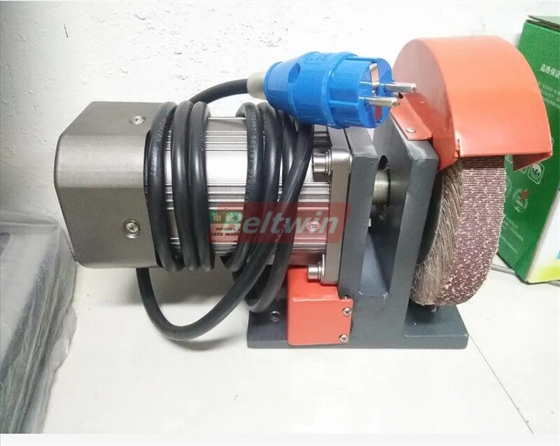 Fonctionnement de la tête de meulage Beltwin