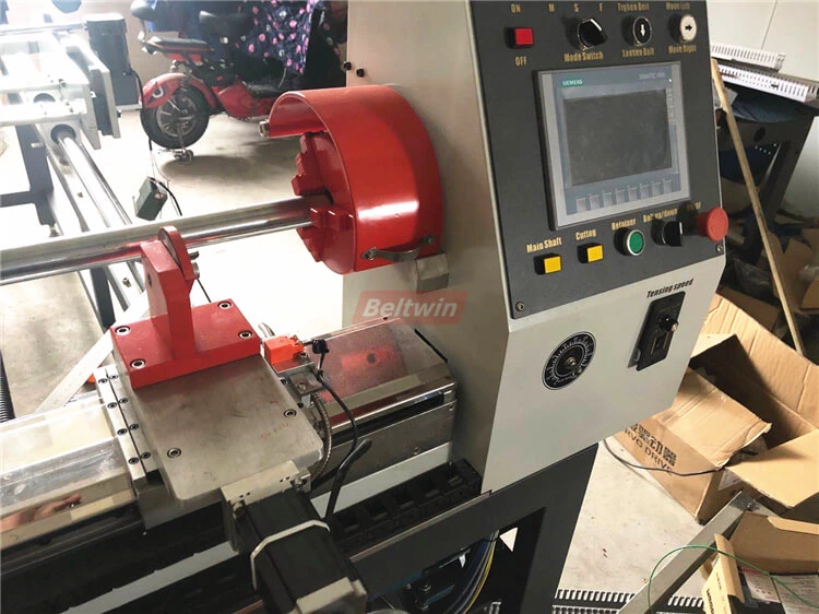 Machine de découpe de courroie de distribution personnalisée pour Ammega USA