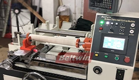 Livraison automatique de la machine de découpe à bande sans fin Beltwin en Thaïlande