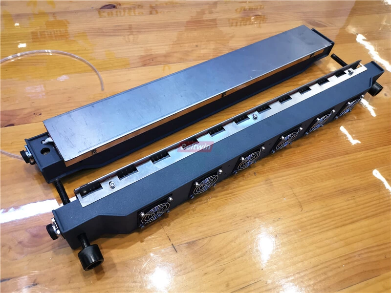 Vidéo d'opération pour la presse de refroidissement par air 600*50mm