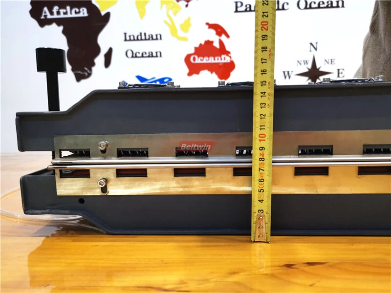 Vidéo d'opération pour la presse de refroidissement par air 600*50mm