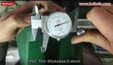 Comment obtenir un film PVC et PU de 0 3 mm
