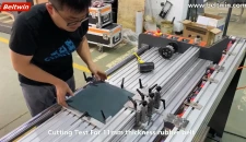 Test de coupe pour courroie en caoutchouc de 11 mm d'épaisseur