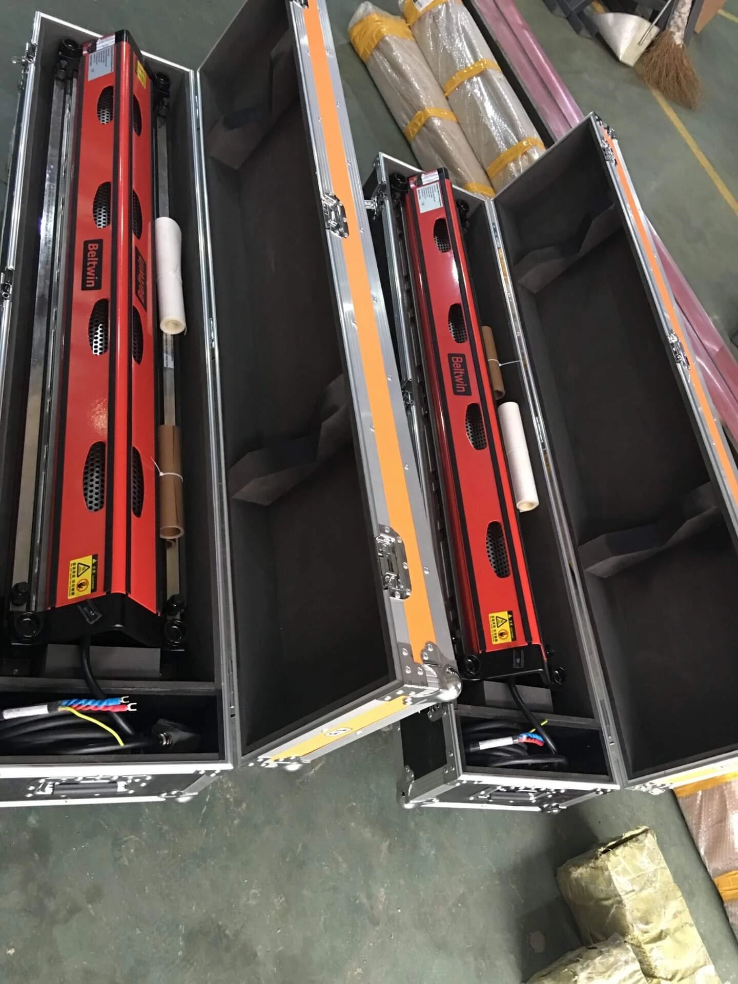 Livraison de presse de refroidissement par air 4PCS au Chili