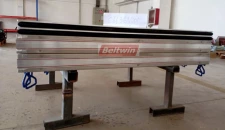 Plaque chauffante de vulcanisateur 710*1420mm 22 degrés avec sac de pression et plaque de compensation de pression, convient au vulcanisateur sectionnel Almex, expédié en australie.