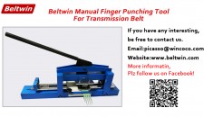 Outil manuel de poinçonnage des doigts Beltwin pour courroie de transmission