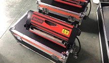 Test de presse de refroidissement par air avant la livraison en février 2020