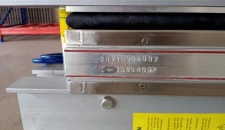 Image de livraison de 2 ensembles de vulcanisateur - largeur 1200 mm avec plaque chauffante taille 690 * 1380 mm et largeur 1400 mm avec 1220 * 1600 mm