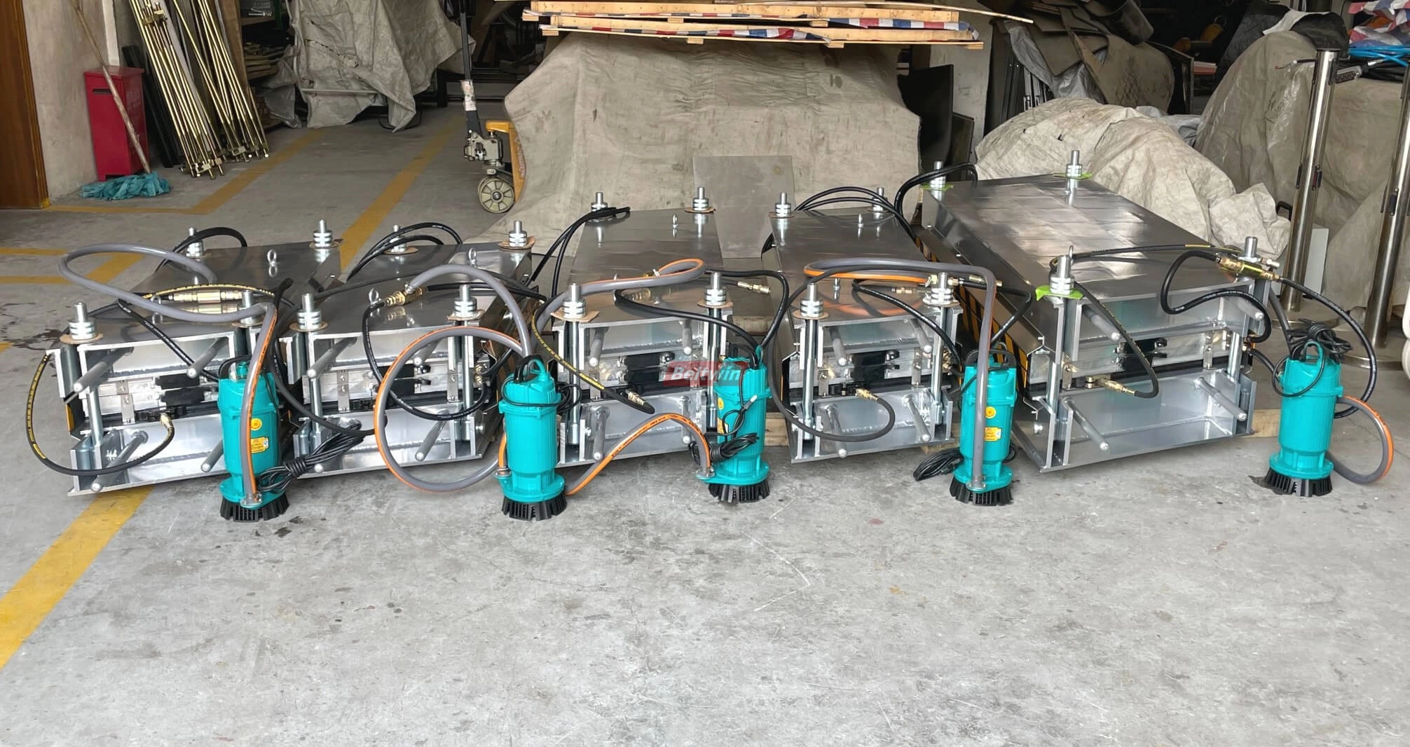 Beltwin 5sets 2pieces Type Vulcanisateur Pour Courroie 600-1000-1200mm