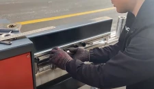 Comment ajuster le joint et la lame d'une petite découpeuse