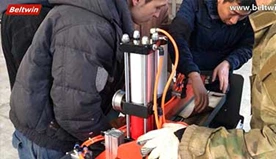 Formation en Ouzbékistan pour le perforateur pneumatique