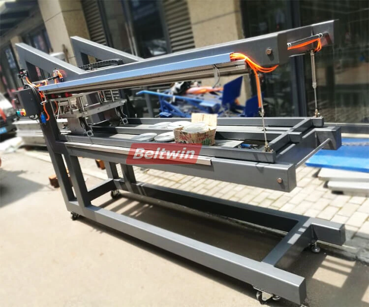 Machine de soudure de taquet adaptée aux besoins du client spéciale de Beltwin pour la ceinture de PVC/PU de largeur de 1500mm