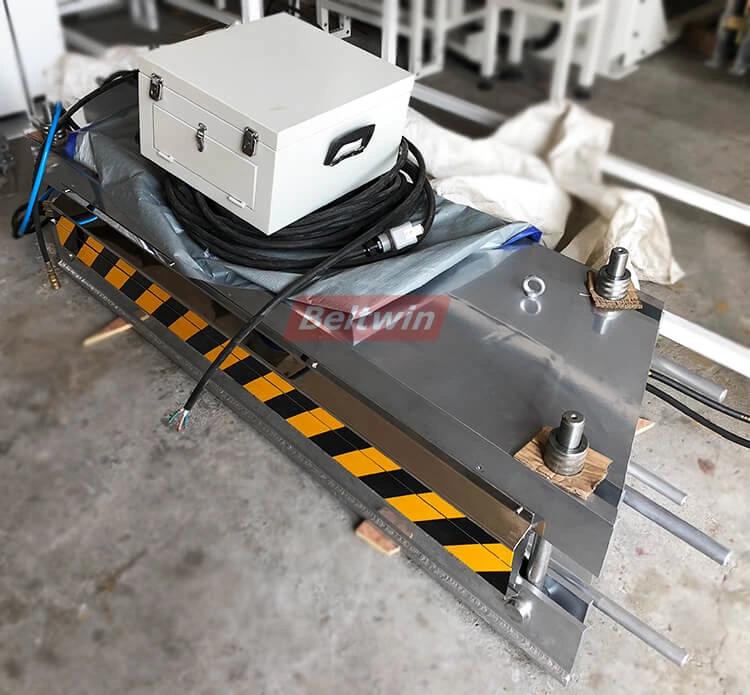 Vulcanisateur de type cadre Beltwin 2 pièces pour livraison par courroie de 1200 mm.