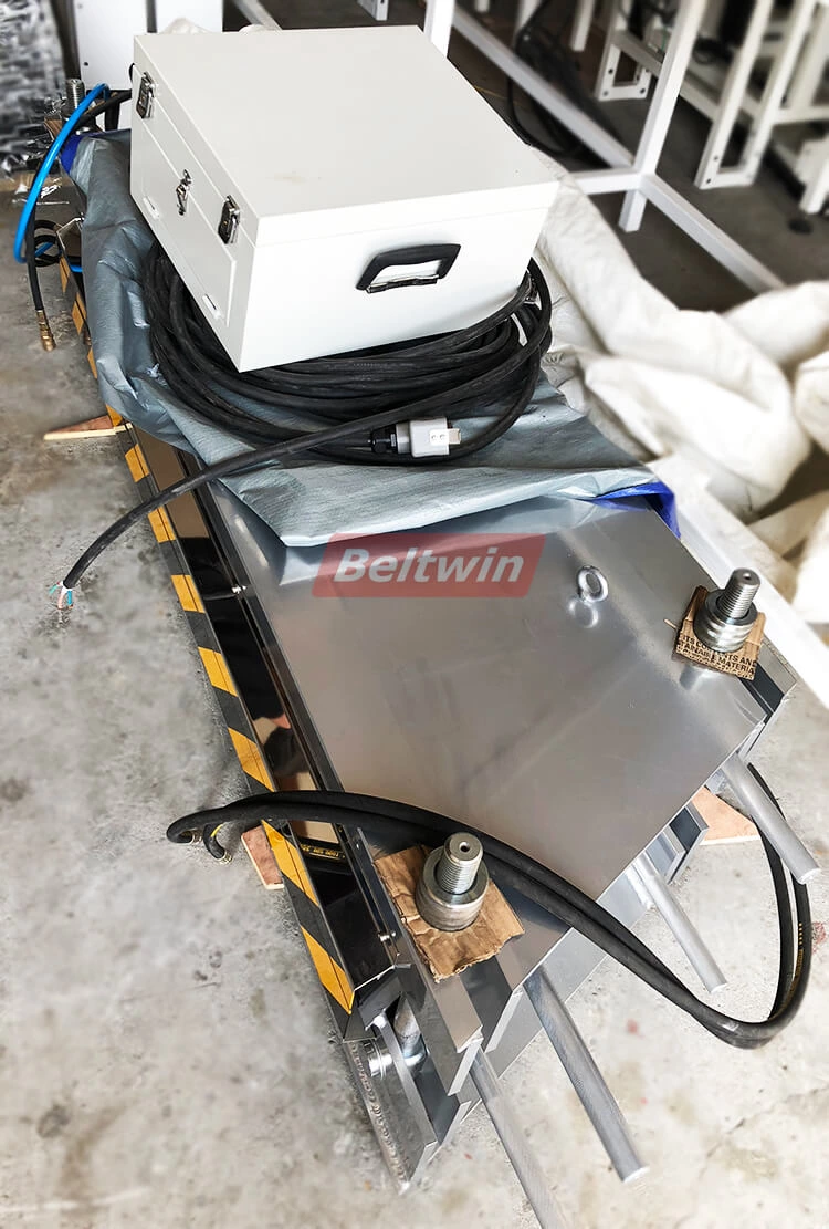 Vulcanisateur de type cadre Beltwin 2 pièces pour livraison par courroie de 1200 mm.