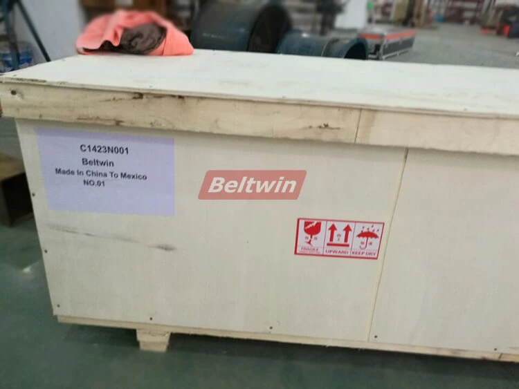 Beltwin Guide Welding Machine & Manual Finger Puncher Livraison au Mexique