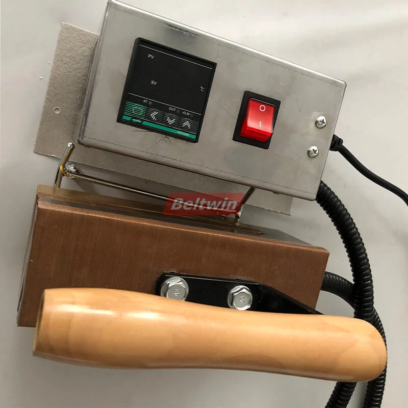 Presse à joint chaud de fer de soudure de ceinture de téflon de PTFE portative