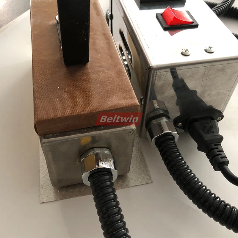 Presse à joint chaud de fer de soudure de ceinture de téflon de PTFE portative