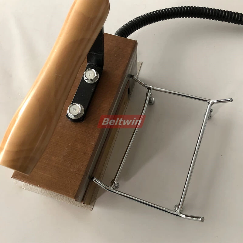 Presse à joint chaud de fer de soudure de ceinture de téflon de PTFE portative