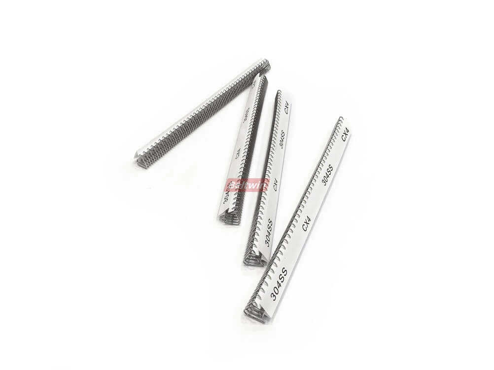 Attache de laçage de bande transporteuse en acier inoxydable à crochet métallique CX