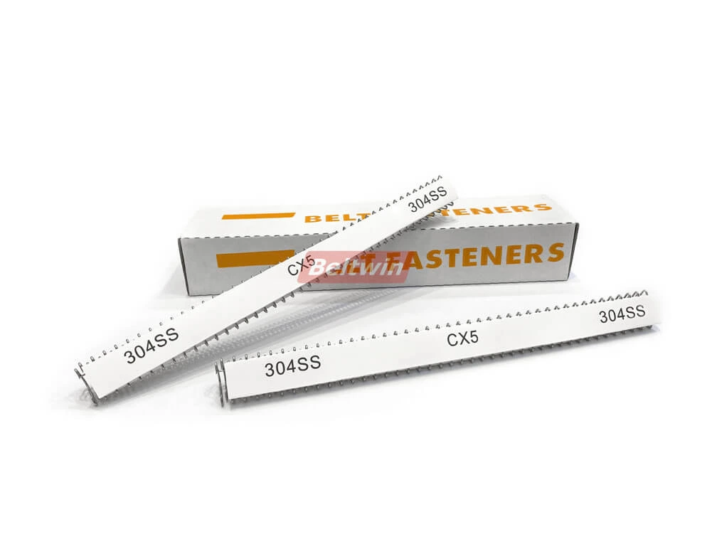 Attache de laçage de bande transporteuse en acier inoxydable à crochet métallique CX