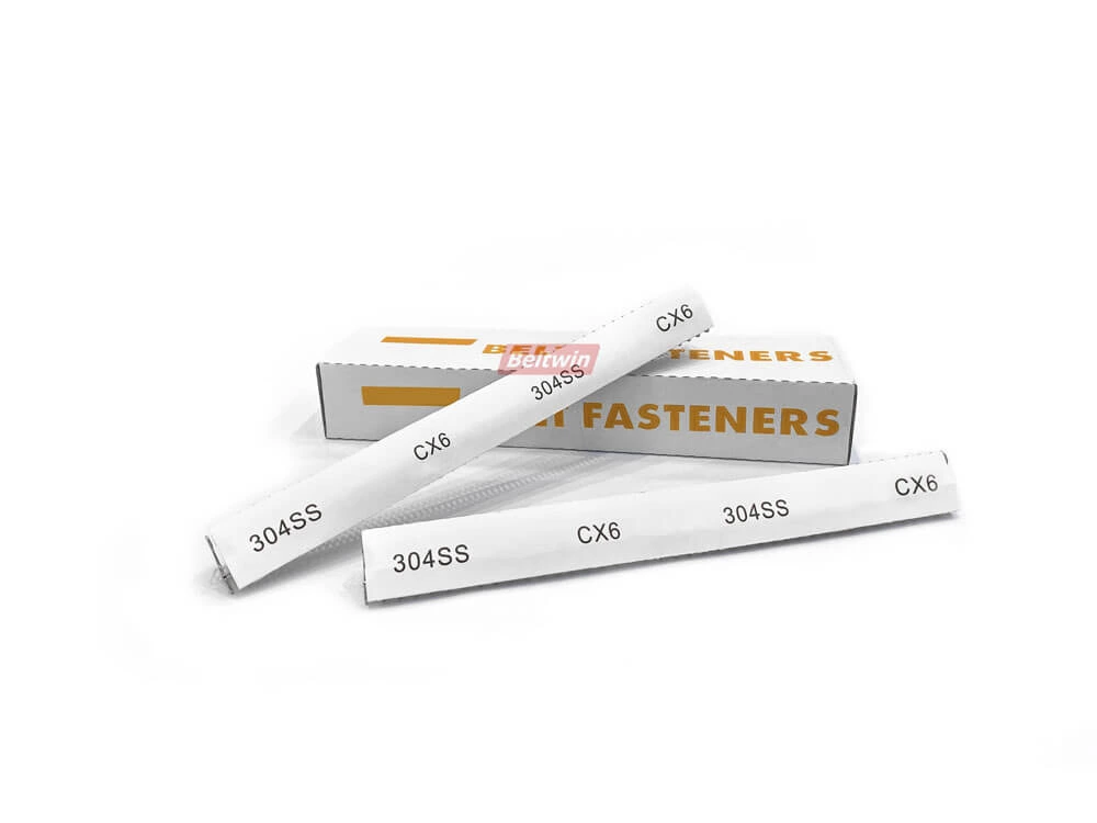 Attache de laçage de bande transporteuse en acier inoxydable à crochet métallique CX