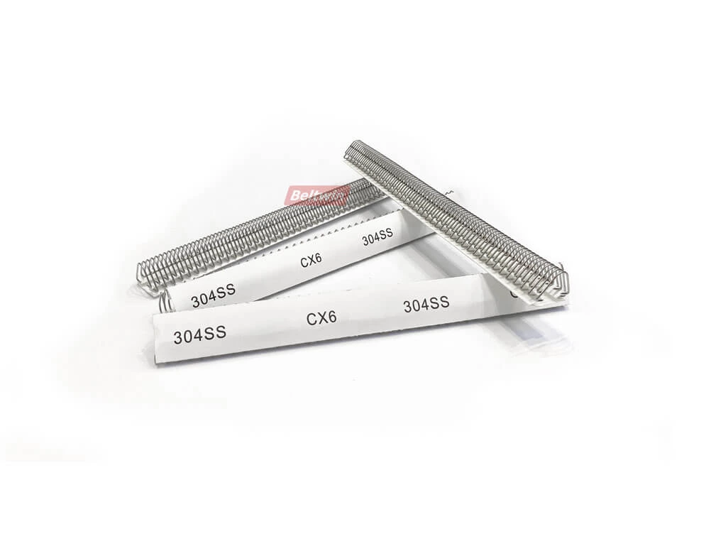 Attache de laçage de bande transporteuse en acier inoxydable à crochet métallique CX