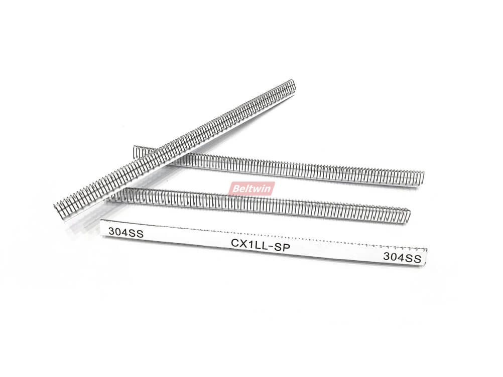 Attache de laçage de bande transporteuse en acier inoxydable à crochet métallique CX