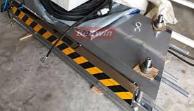 Vulcanisateur de type cadre Beltwin 2 pièces pour livraison par courroie de 1200 mm.