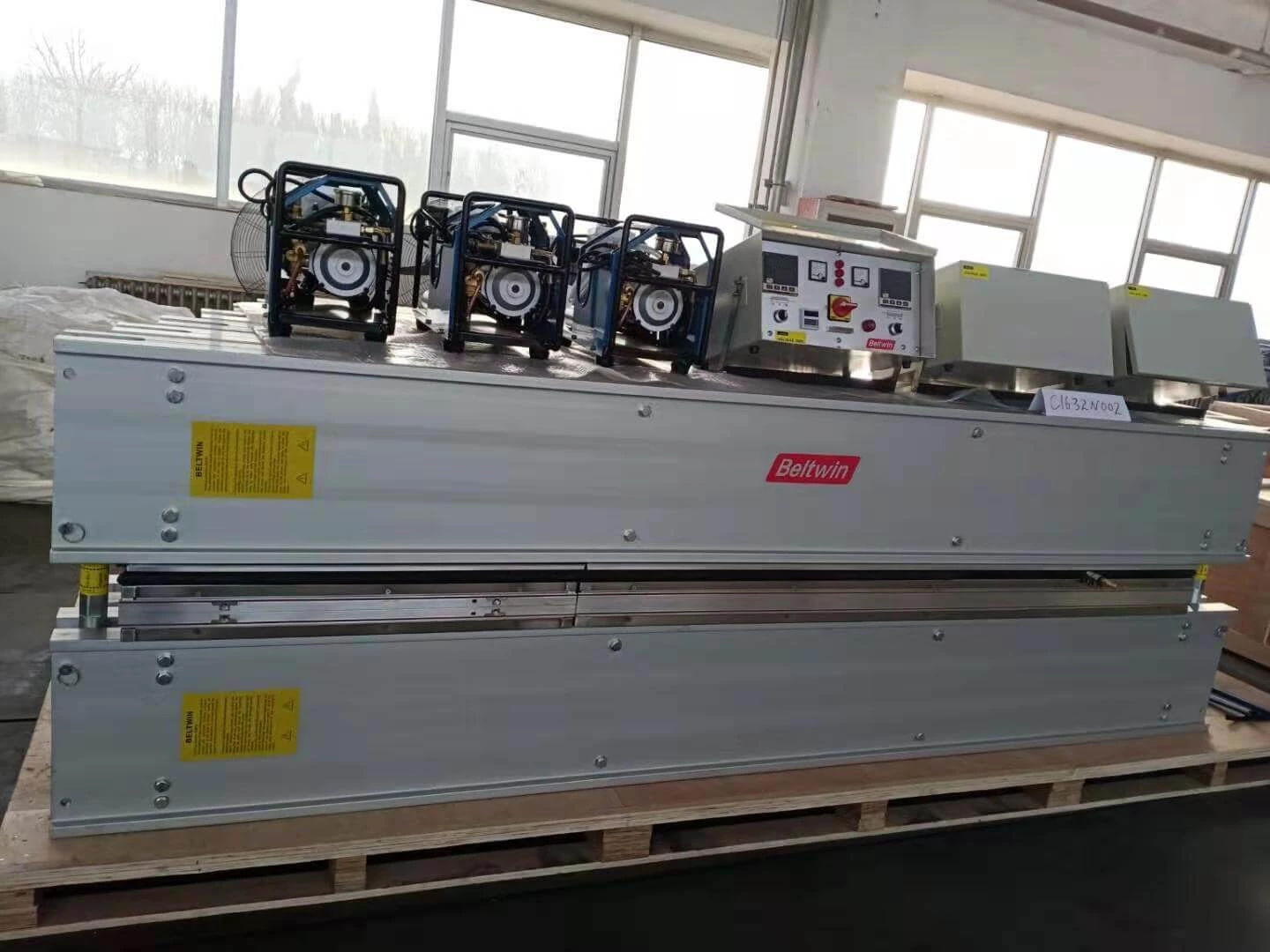 Bonne rétroaction du client argentin pour le vulcanisateur