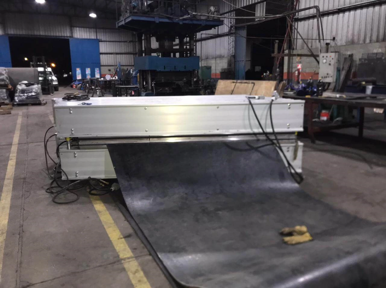 Bonne rétroaction du client argentin pour le vulcanisateur