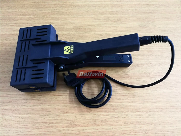 Presse à pince chauffante pour bande tangentielle d'épissure de métal, bande de machine, bande de transport et de processus