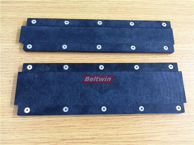 Presse à pince chauffante pour bande tangentielle d'épissure de métal, bande de machine, bande de transport et de processus