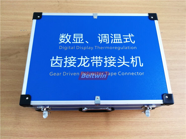 Presse à pince chauffante pour bande tangentielle d'épissure de métal, bande de machine, bande de transport et de processus