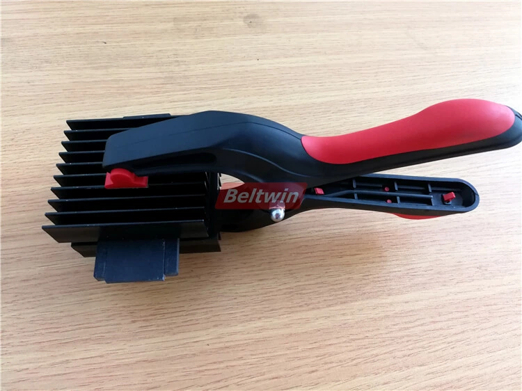 Presse à pince chauffante pour bande tangentielle d'épissure de métal, bande de machine, bande de transport et de processus