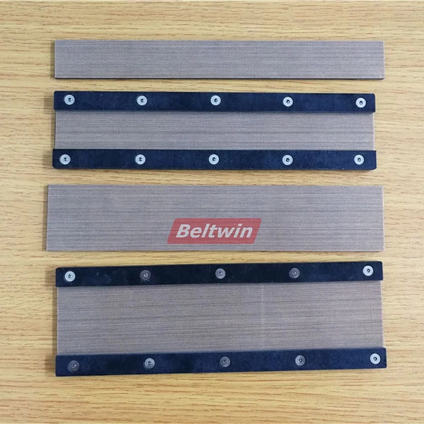 Presse à pince chauffante pour bande tangentielle d'épissure de métal, bande de machine, bande de transport et de processus