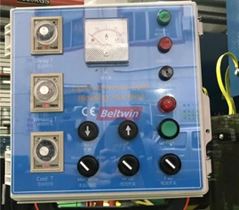 Machine de soudage de courroie haute fréquence QA-1000 pour guides en V/taquets/parois latérales