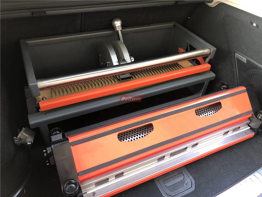 Chargement du dessin de la presse de refroidissement par air et du perforateur manuel