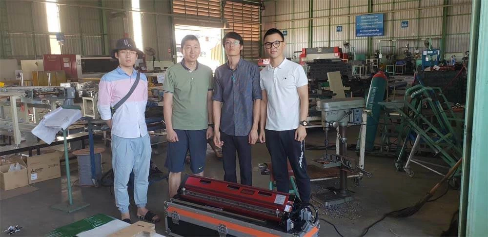 Beau voyage pour visiter les clients thaïlandais 2019