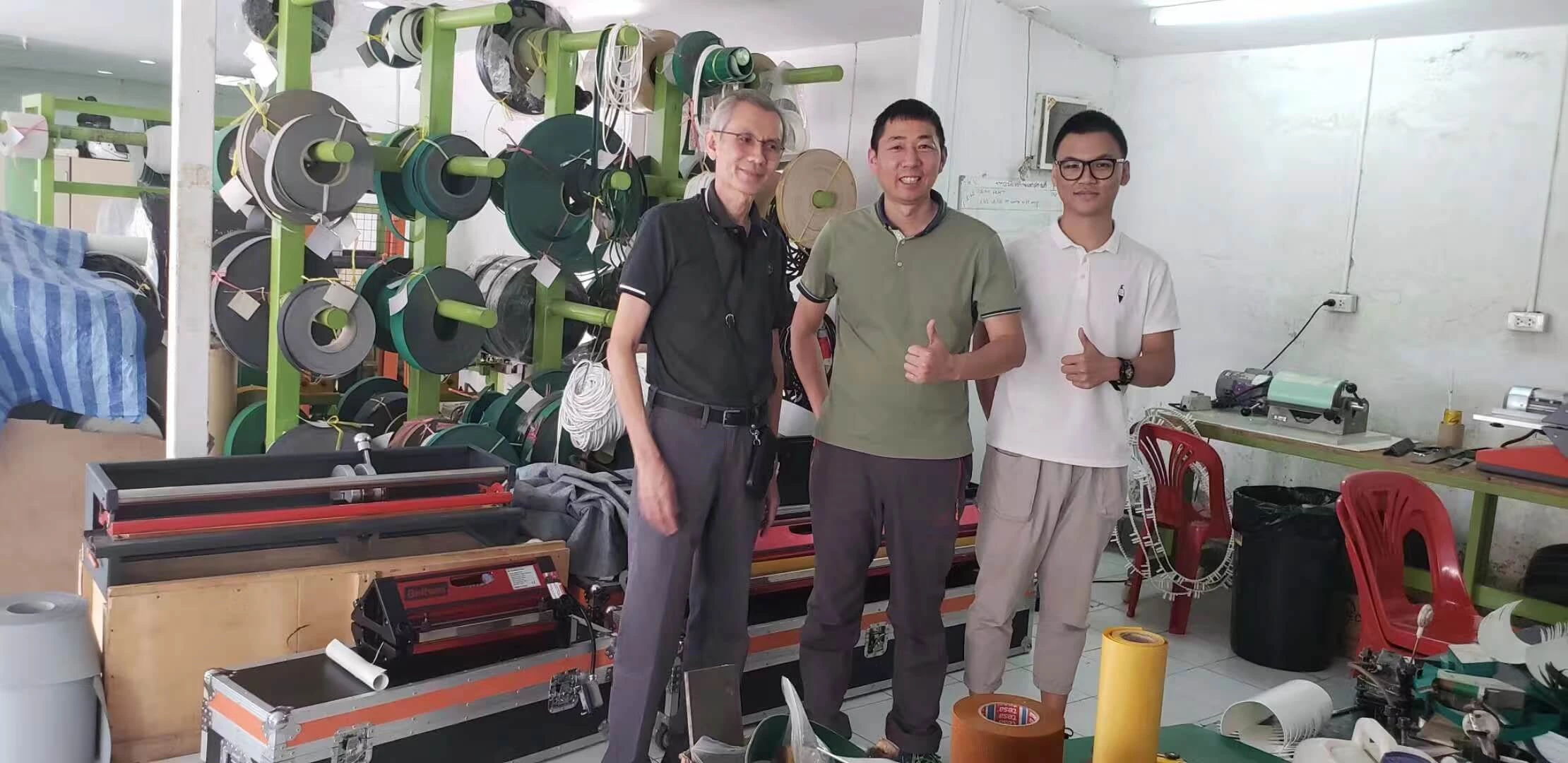Beau voyage pour visiter les clients thaïlandais 2019