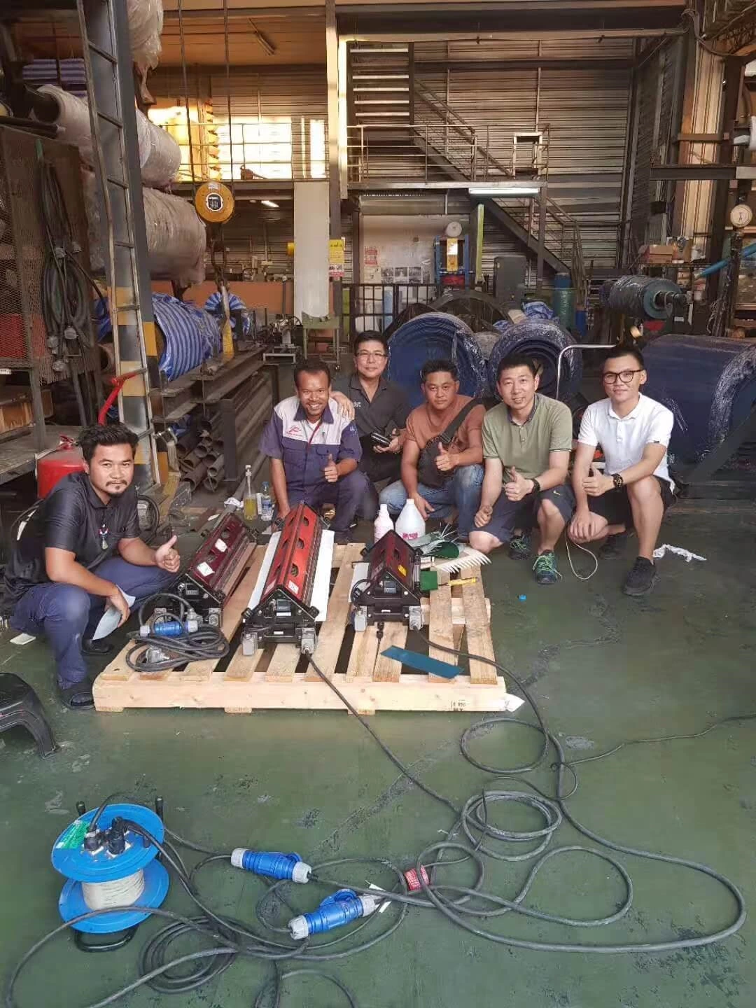 Beau voyage pour visiter les clients thaïlandais 2019