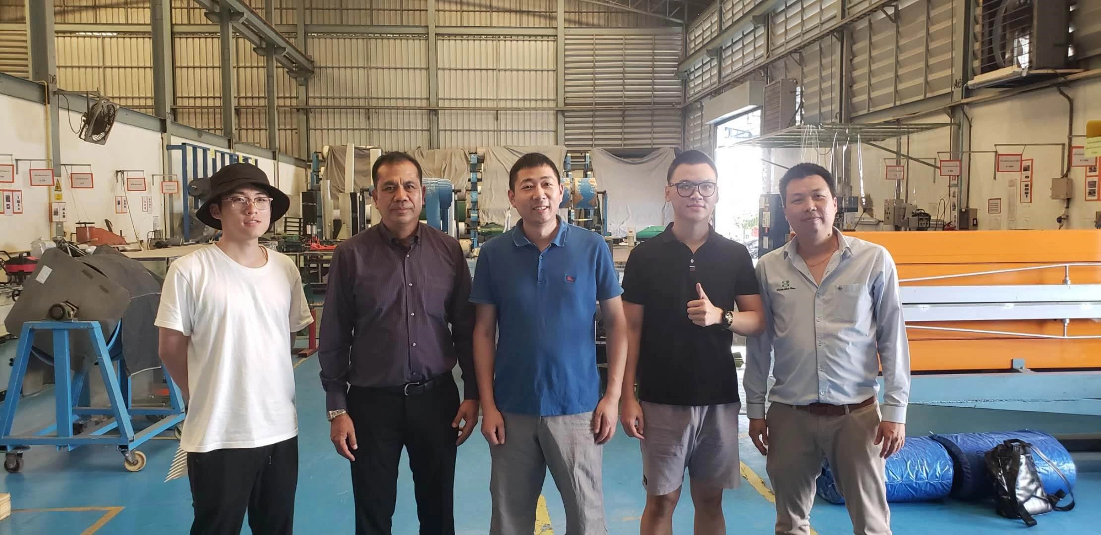 Beau voyage pour visiter les clients thaïlandais 2019